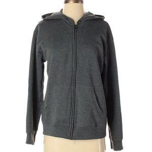 Hanes Grey Zip Up Hoodie